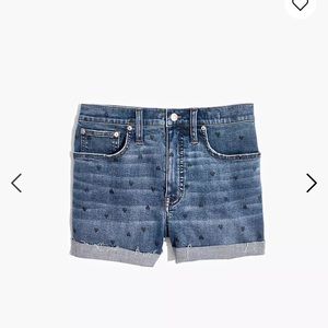 Madewell cutoff jean shorts